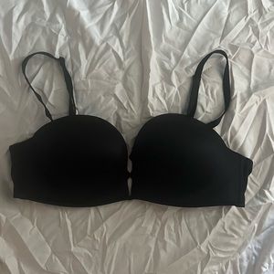 Victoria’s Secret black padded bra.